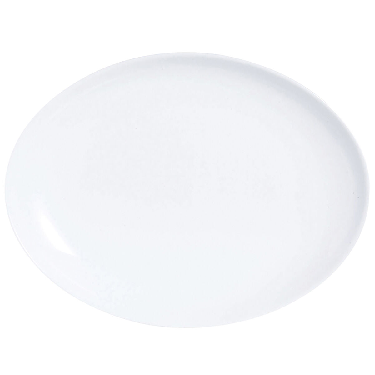 Teglia da Cucina Luminarc Diwali Ovale Bianco Vetro (33 x 25 cm) (12 Unità)