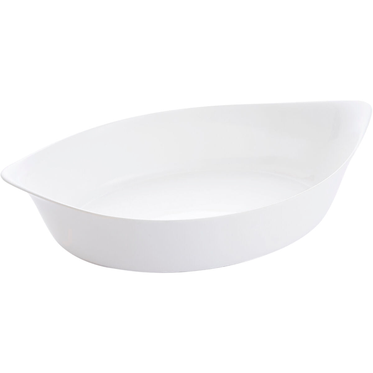 Teglia da Cucina Luminarc Smart Cuisine Ovale Bianco Vetro 38 x 22 cm (6 Unità)