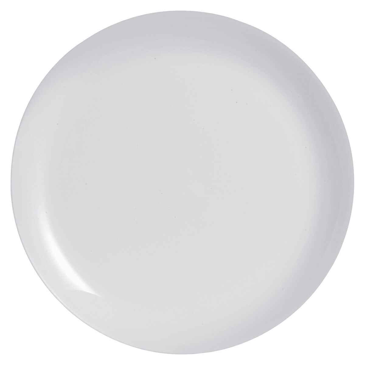 Piatto Piano Luminarc Diwali Grigio Vetro Vetro temperato (Ø 27 cm) (24 Unità)