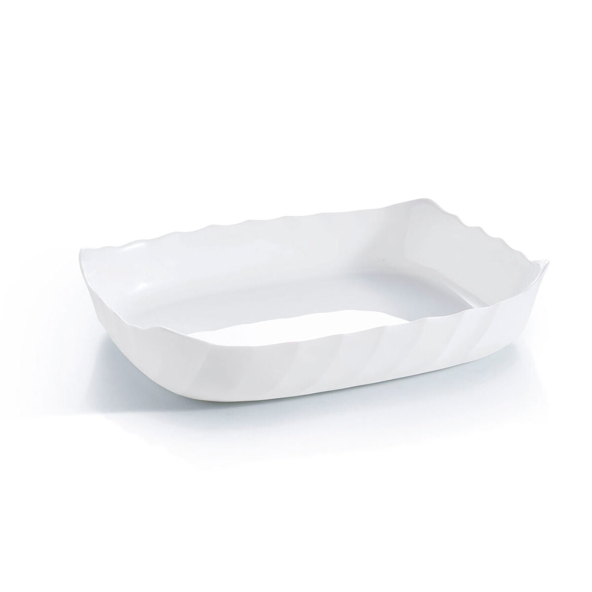 Teglia da Cucina Luminarc Smart Cuisine Rettangolare Bianco Vetro 29 x 30 cm (6 Unità)