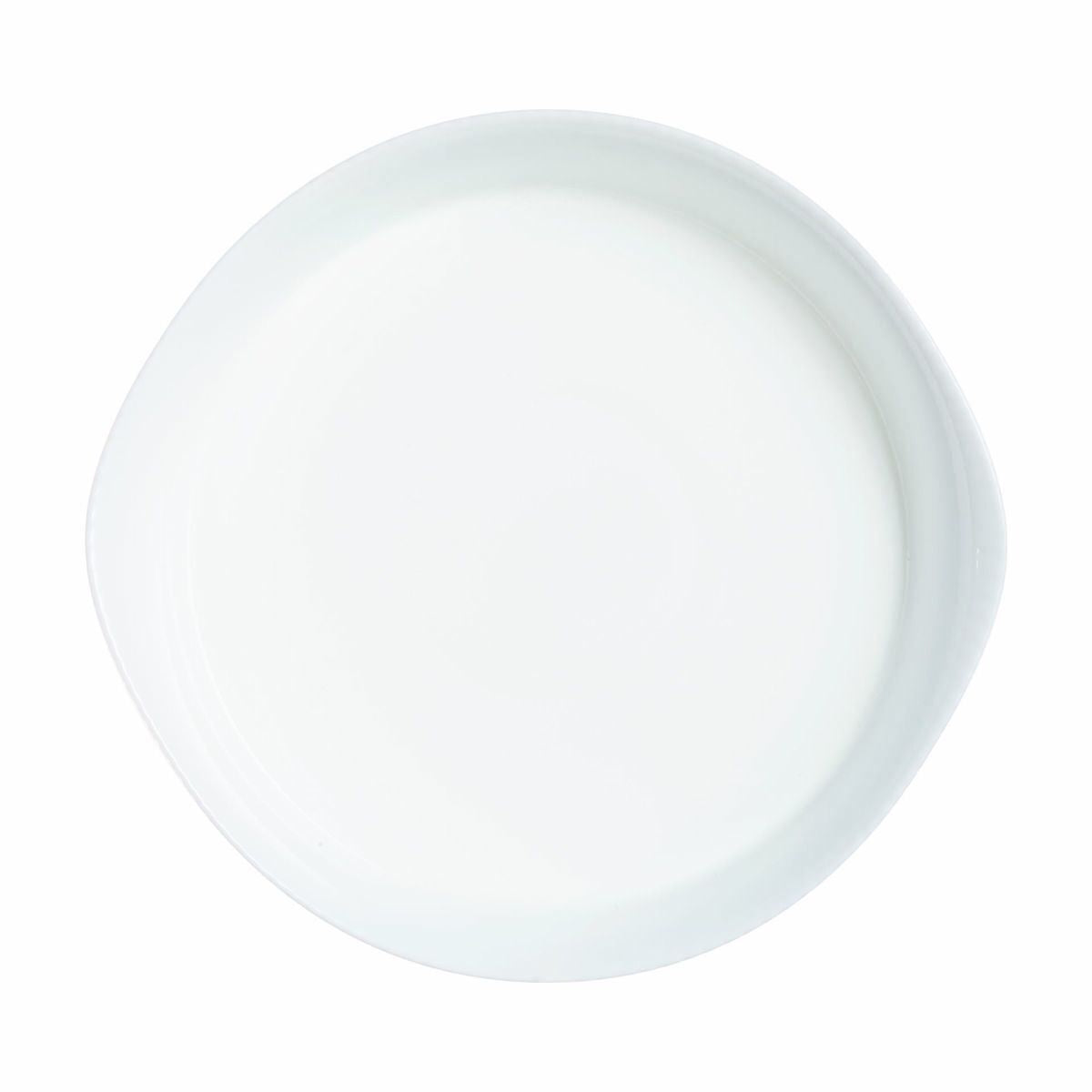 Teglia da Cucina Luminarc Smart Cuisine Rotonda Bianco Vetro Ø 28 cm (6 Unità)