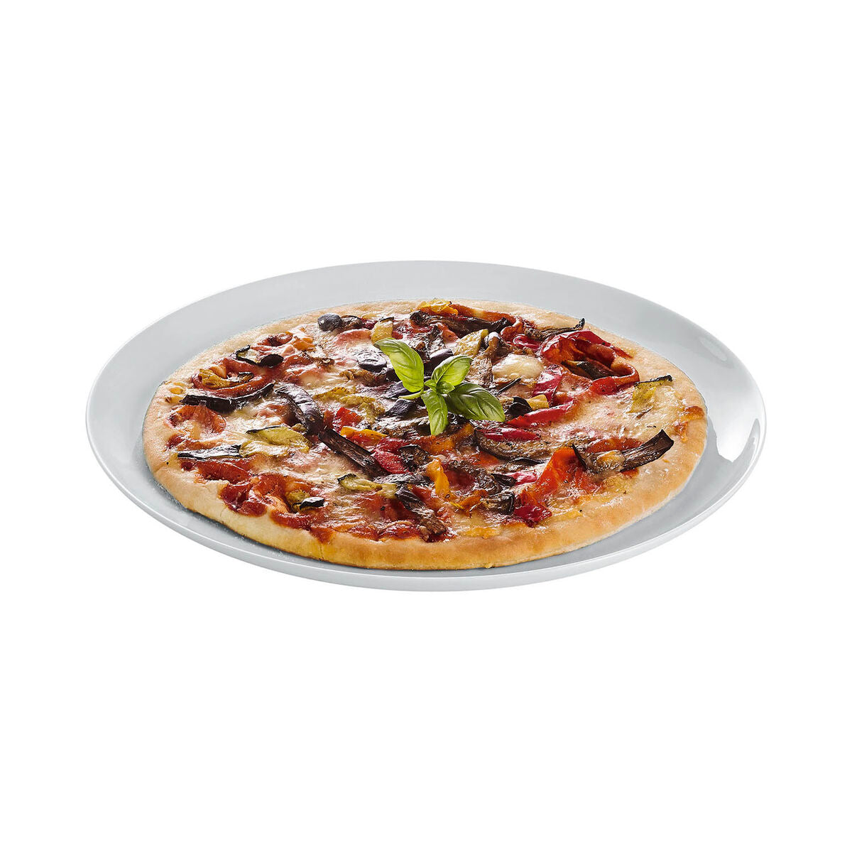 Piatto per Pizza Luminarc Diwali Grigio Vetro Ø 32 cm (12 Unità)
