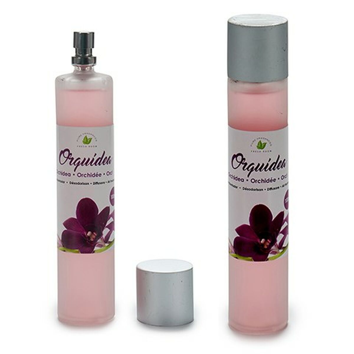 Diffusore Spray Per Ambienti Orchidea Plastica Vetro (100 ml)