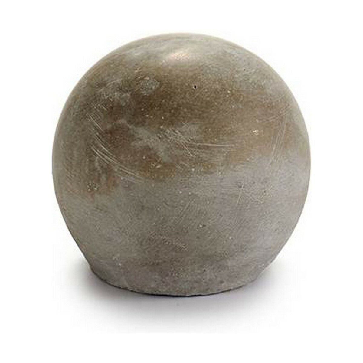 Statua Decorativa Grigio Cemento Sfera (10 x 10 x 10 cm) (12 Unità)