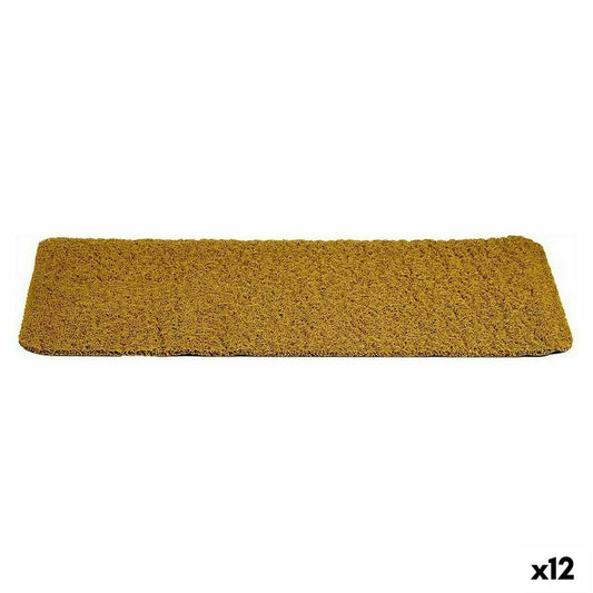 Zerbino Marrone Poliestere PVC (70 x 40 cm) (12 Unità)