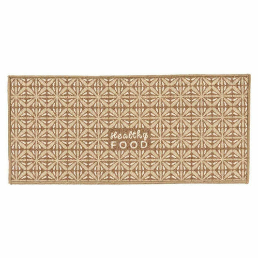 Tappeto Healthy Food 90 x 40 cm Beige (24 Unità)