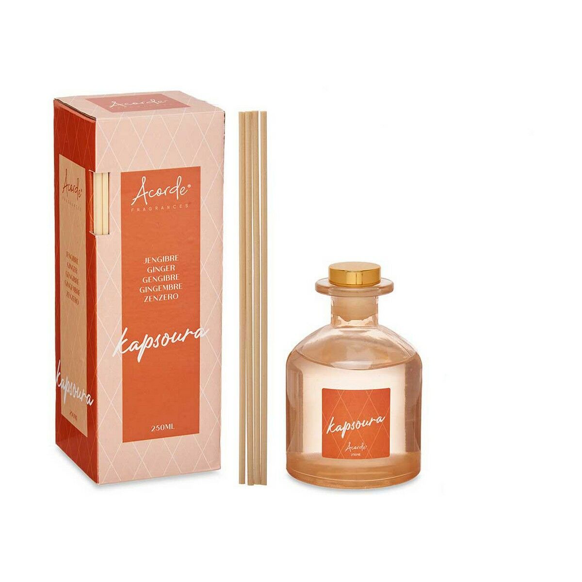 Bastoncini Profumati Zenzero (250 ml) (6 Unità)