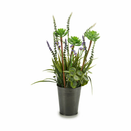 Pianta Decorativa Lavanda Metallo Plastica 13 x 40 x 13 cm (12 Unità)