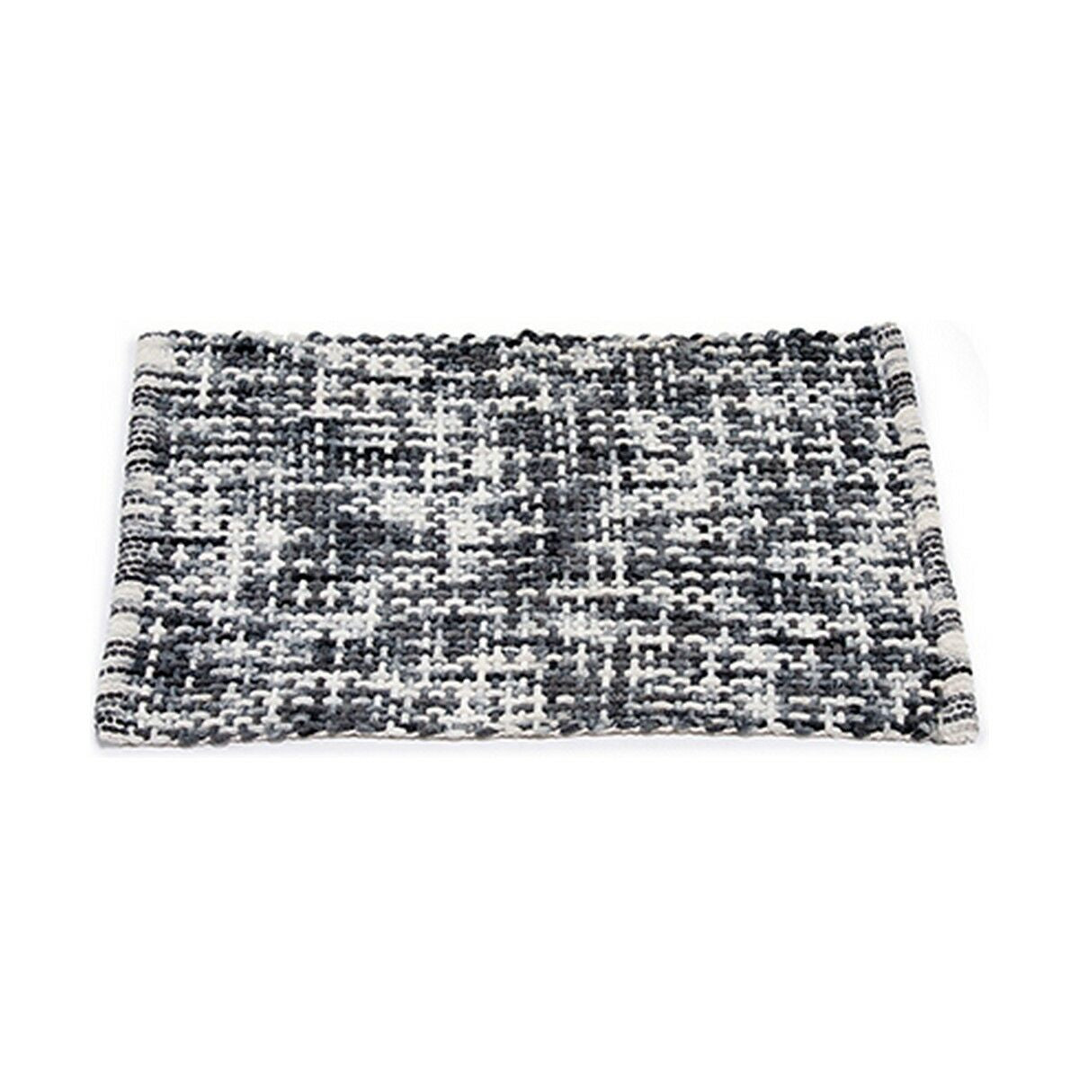 Tappetino Antiscivolo da Doccia 50 x 80 cm Grigio scuro (6 Unità)