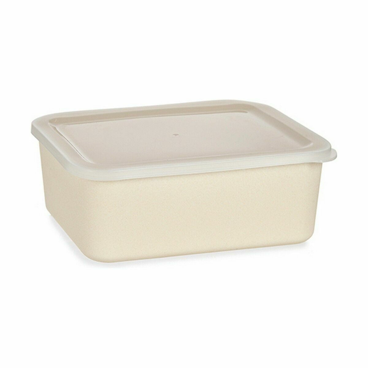 Vassoio con coperchio Bambù Melammina Giallo 17 x 8 x 23,5 cm (6 Unità)