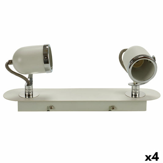 Lampadario Grundig Bianco Metallo GU10 50 W 8 x 13 x 31 cm (4 Unità)