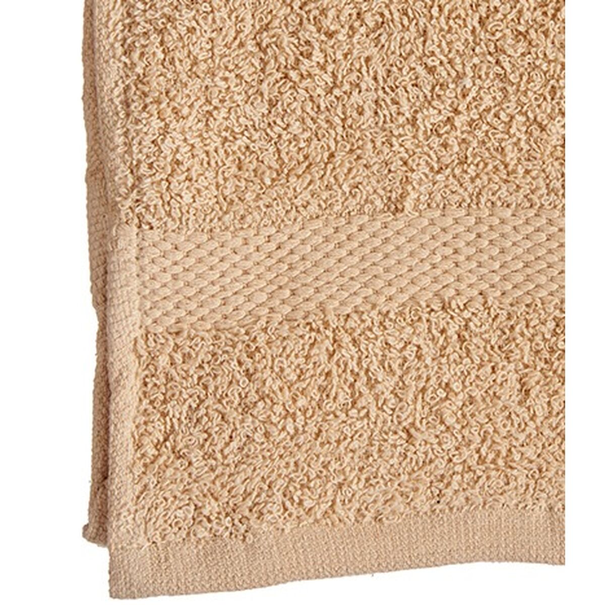 Telo da bagno Crema 30 x 50 cm (12 Unità)