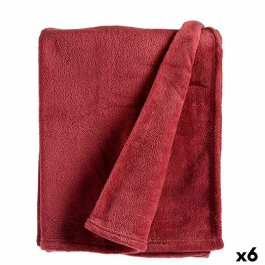 Coperta Rosa scuro 150 x 0,5 x 200 cm (6 Unità)