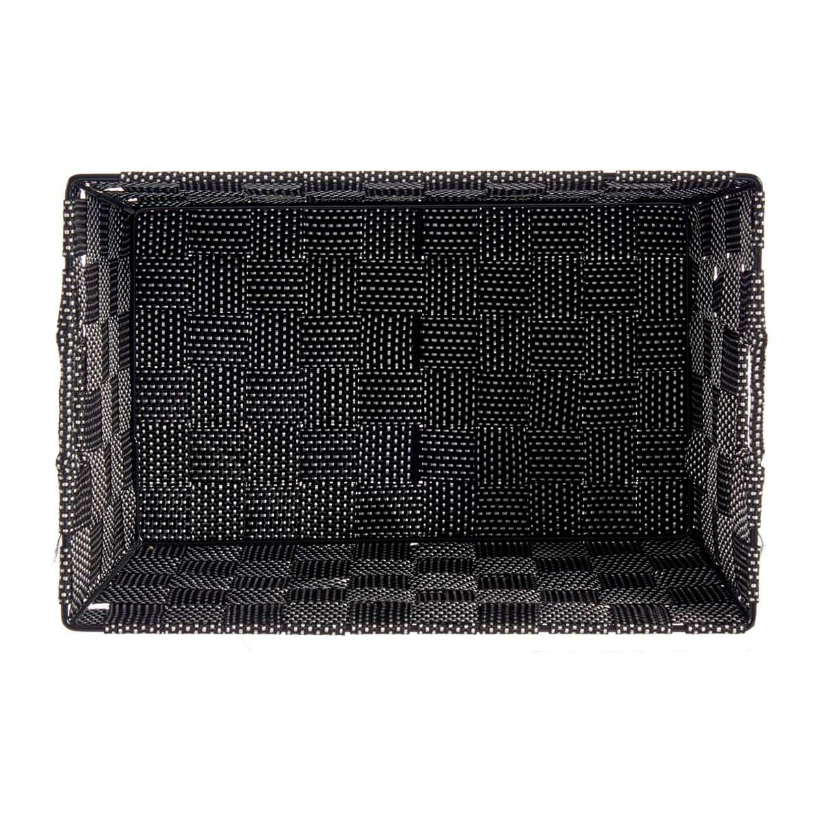 Cestino Multiuso Nero Stoffa 20 x 14 x 30 cm (18 Unità)