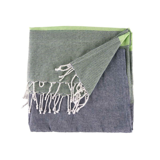 Foulard Multiuso 160 x 200 cm Verde (12 Unità)