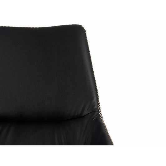 Poltrona Intrecciato Azzurro Nero Acciaio 50 x 87 x 61 cm (2 Unità)