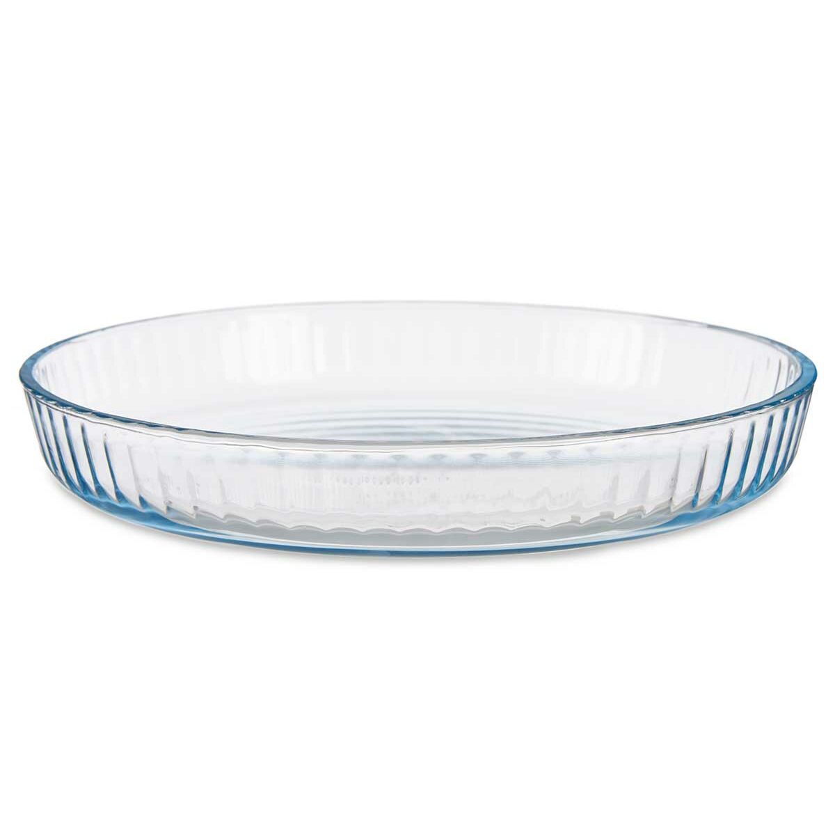 Vassoio da Forno Trasparente Vetro Borosilicato 31,2 x 5 x 5 cm (6 Unità)