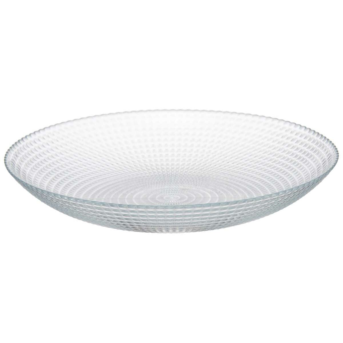 Set di piatti Generation Trasparente Vetro 23 x 7 x 23 cm (4 Unità)