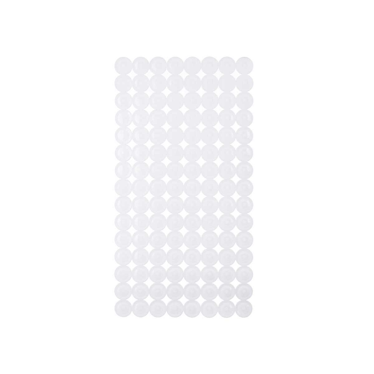 Tappetino Antiscivolo da Doccia Bianco PVC 68 x 1 x 36 cm (6 Unità)