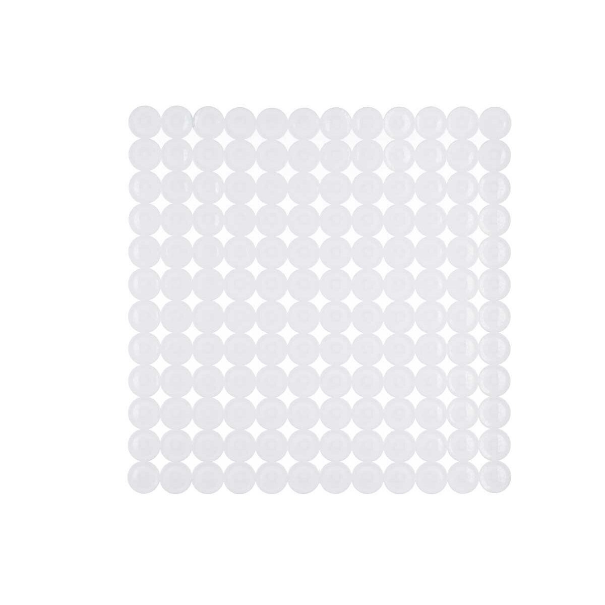 Tappetino Antiscivolo da Doccia Bianco PVC 68 x 36 x 1 cm (6 Unità)