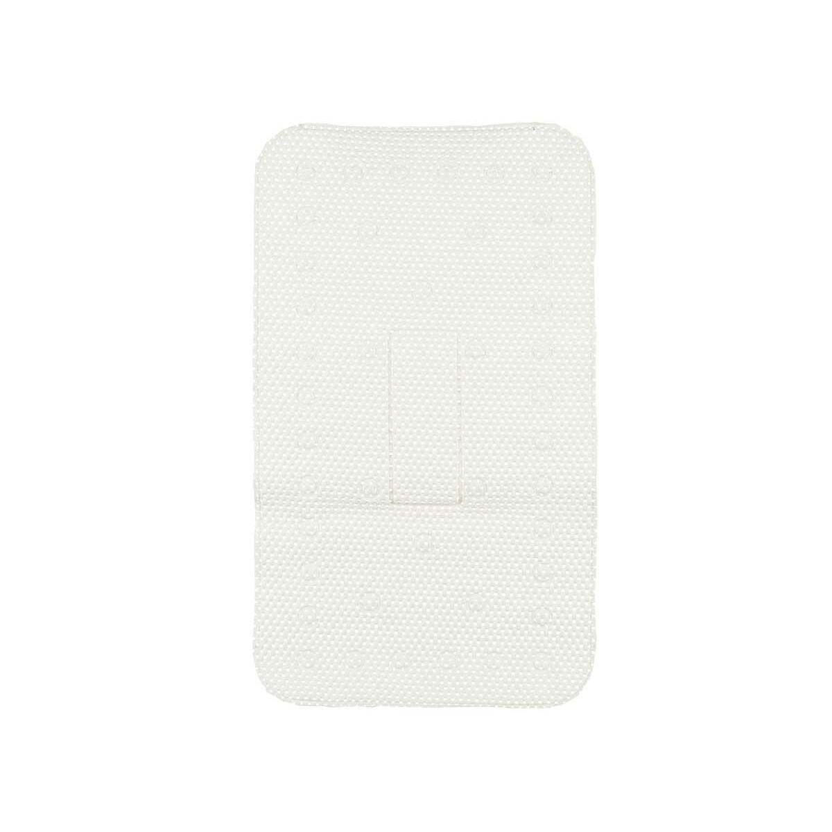 Tappetino Antiscivolo da Doccia Bianco PVC 69,3 x 40 x 1 cm (6 Unità)