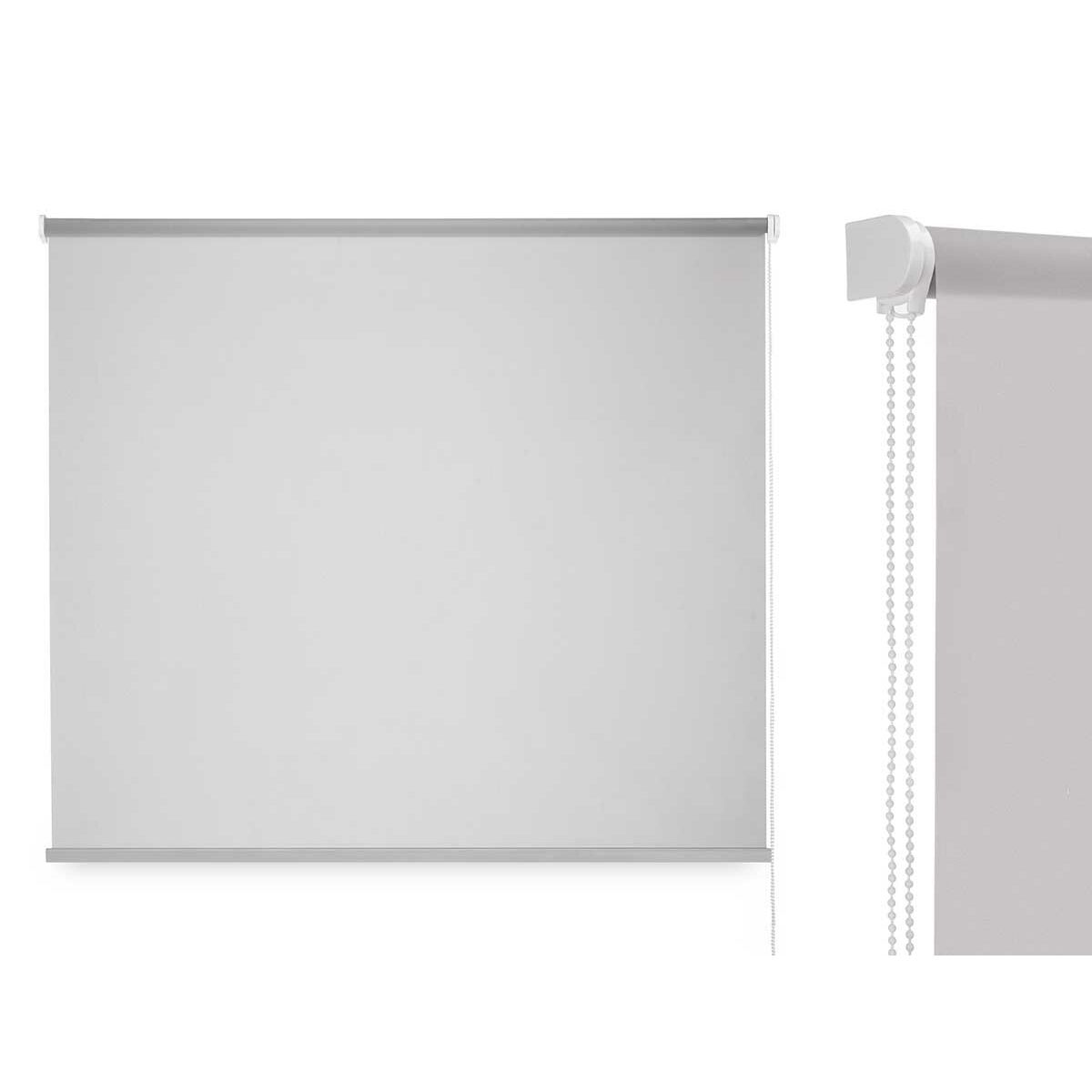 Store a rullo 150 x 180 cm Grigio Stoffa Plastica (6 Unità)