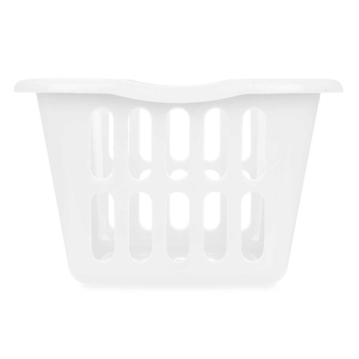 Cesto Bianco polipropilene 50 L 58 x 24 x 42 cm (12 Unità)