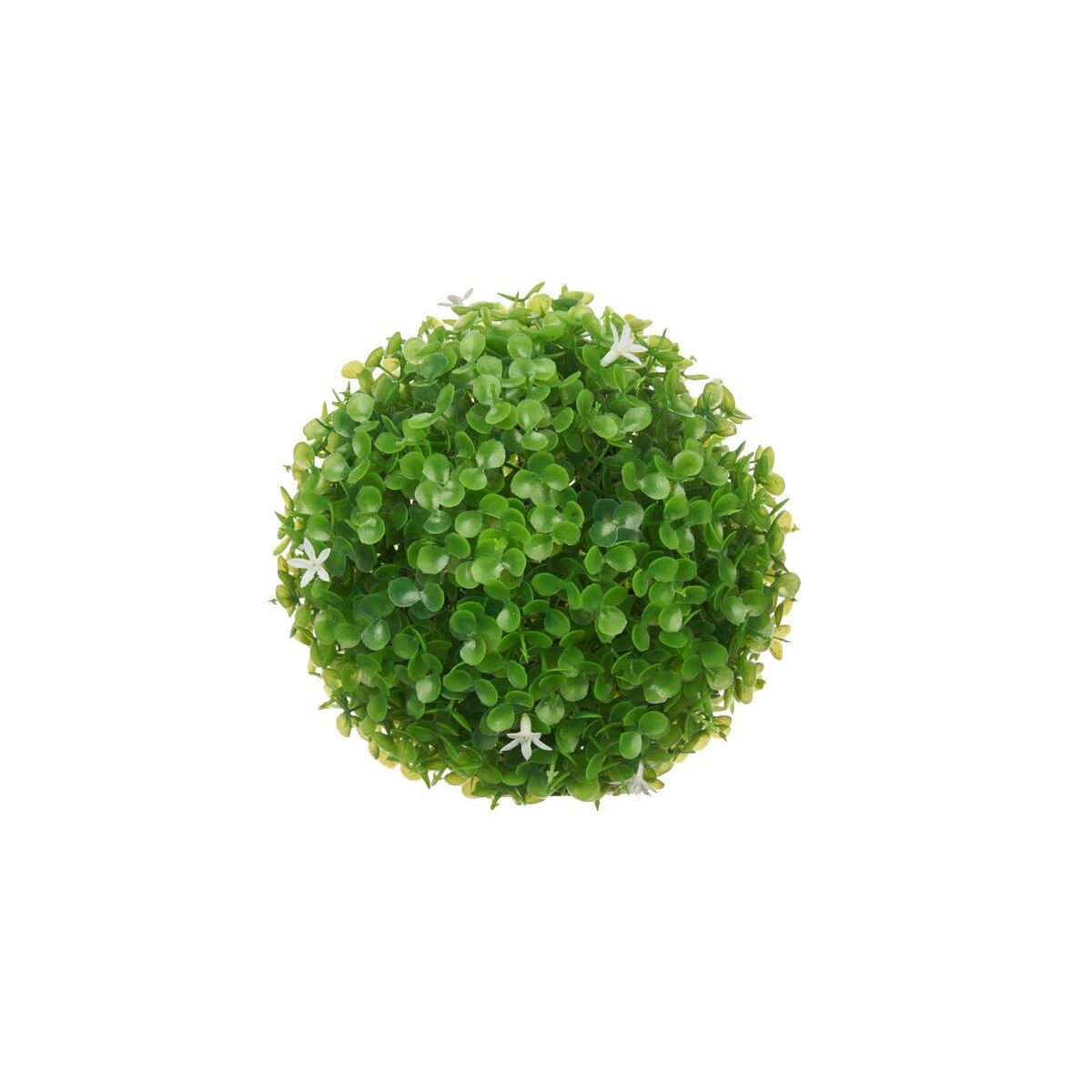 Pianta Decorativa Fiori Fogli Sfera Plastica 17 x 17 x 17 cm (12 Unità)