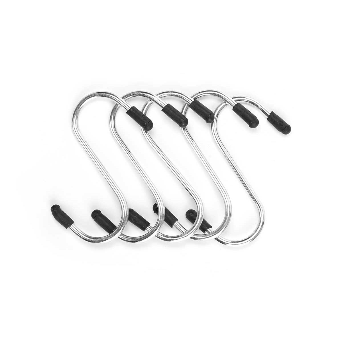 Gancio per appenderla Set Argentato Metallo 7 cm (12 Unità)