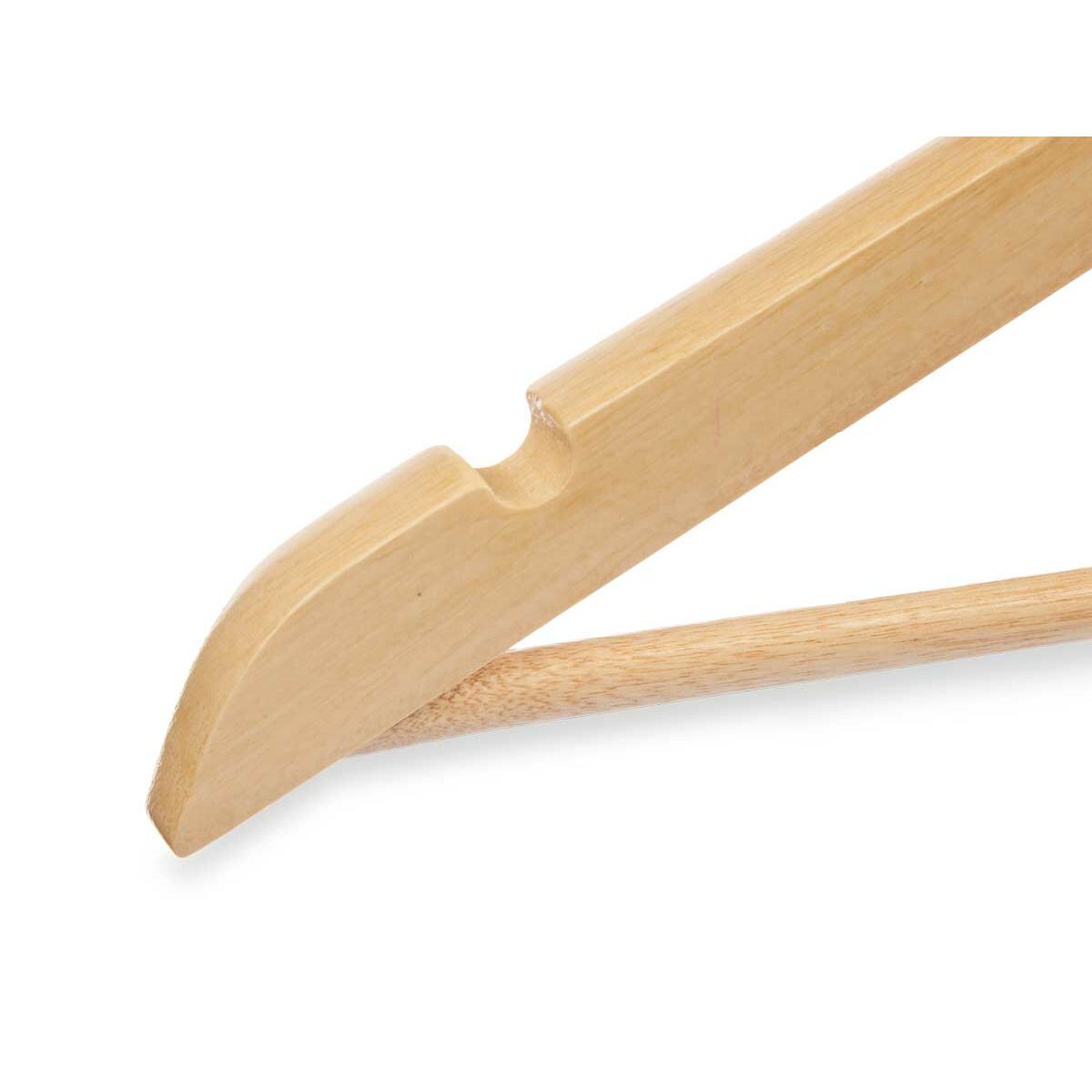Set di Grucce 44,5 x 1,2 x 23 cm Marrone Legno Metallo (8 Unità)