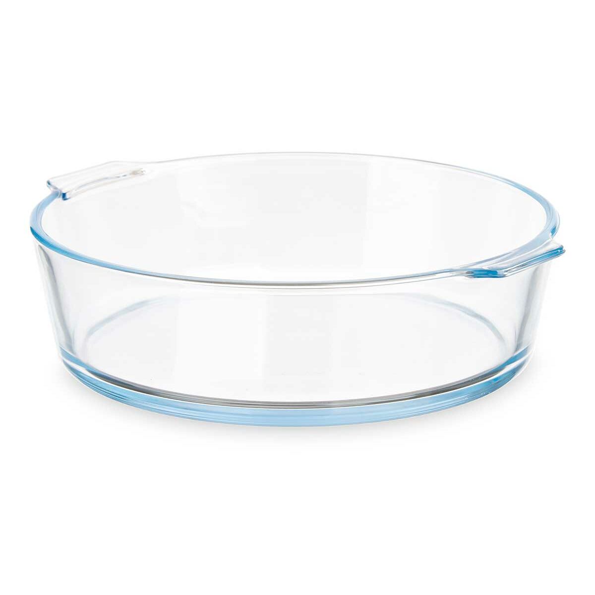 Teglia da Cucina Con manici Trasparente Vetro Borosilicato 1,6 L 23 x 6 x 20 cm (12 Unità)