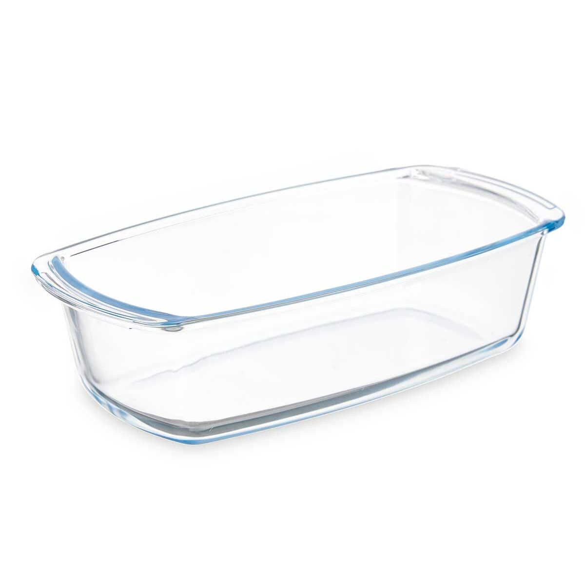 Teglia da Cucina Con manici Trasparente Vetro Borosilicato 1,6 L 27 x 7,2 x 14 cm (12 Unità)