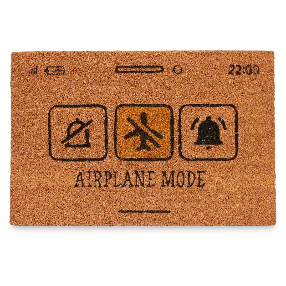 Zerbino Airplane Mode Giallo Naturale 60 x 1 x 40 cm (12 Unità)