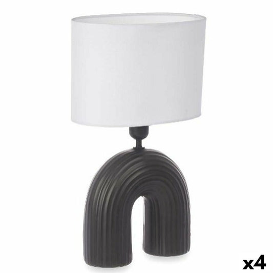 Lampada da tavolo Ponte 60 W Nero Ceramica 26 x 41 x 15,5 cm (4 Unità)