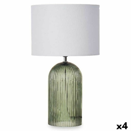 Lampada da tavolo Righe 40 W Verde Cristallo 25,5 x 43,5 x 25,5 cm (4 Unità)