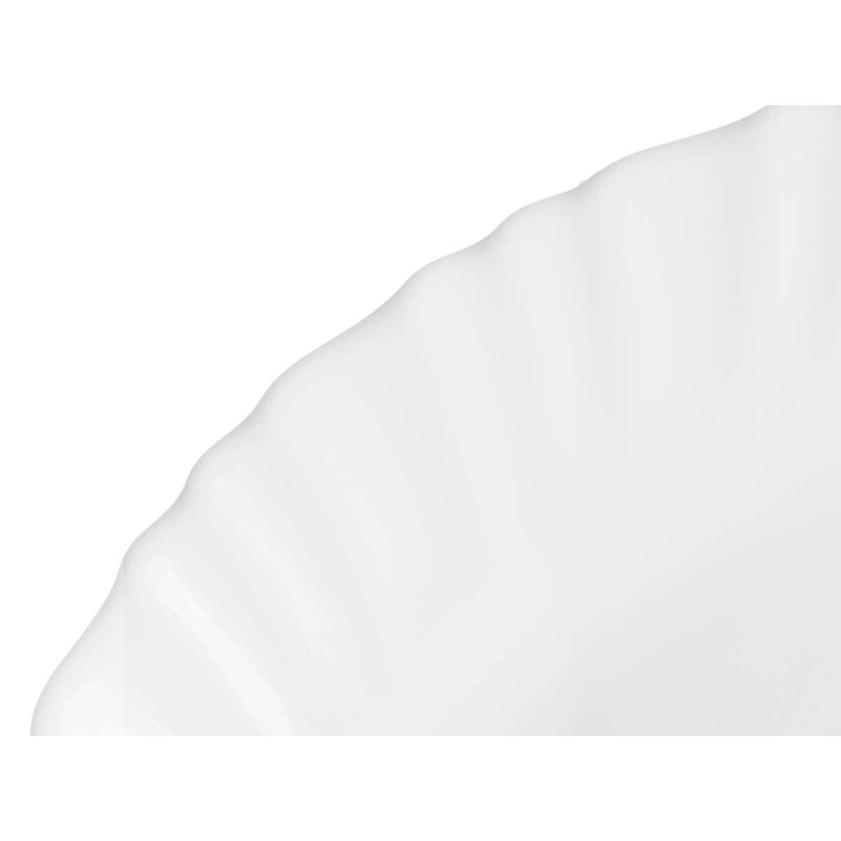 Teglia da Cucina Bianco Vetro 34 x 2,5 x 25 cm (18 Unità)