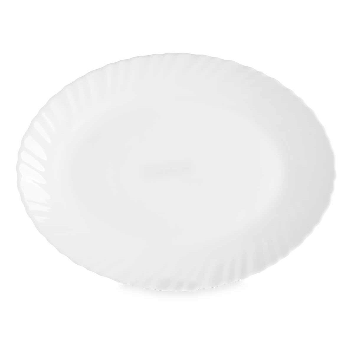 Teglia da Cucina Bianco Vetro 30,5 x 2,5 x 23,5 cm (24 Unità)