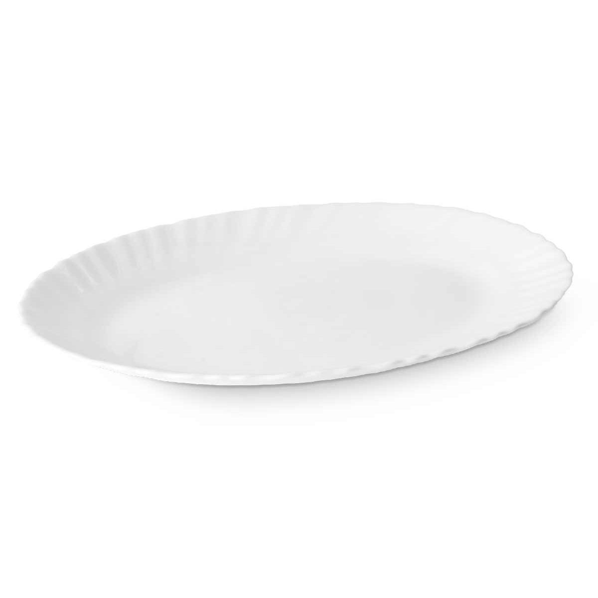 Teglia da Cucina Bianco Vetro 25 x 2 x 19 cm (24 Unità)