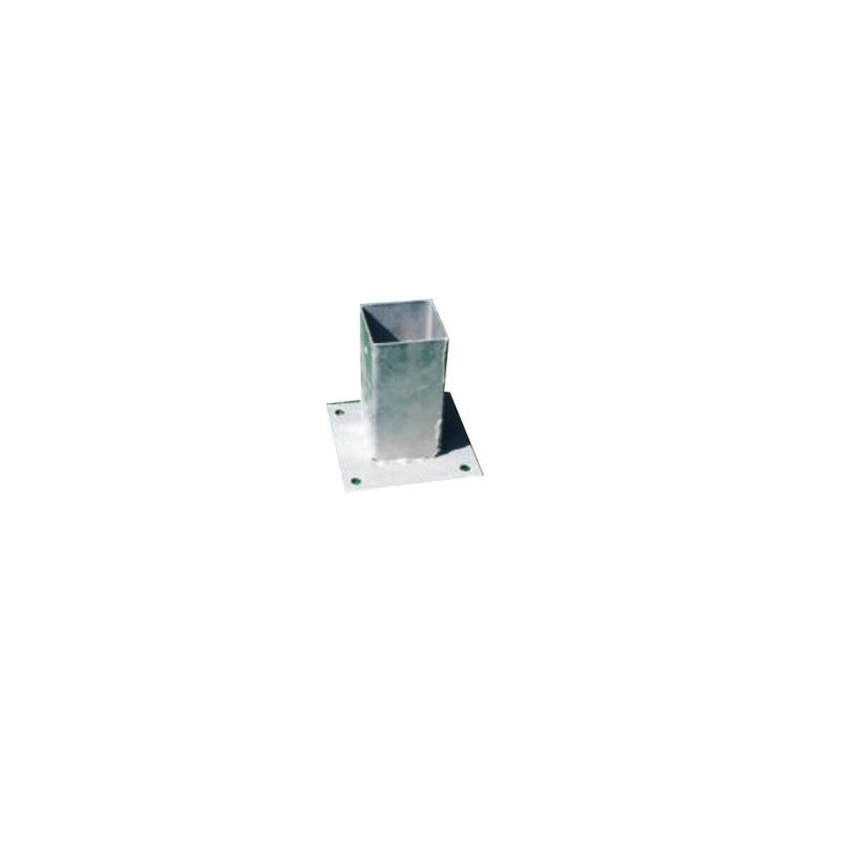 Fissaggio Standard Faura f50003 Quadrato 9 x 9 x 15 cm acciaio galvanizzato M10