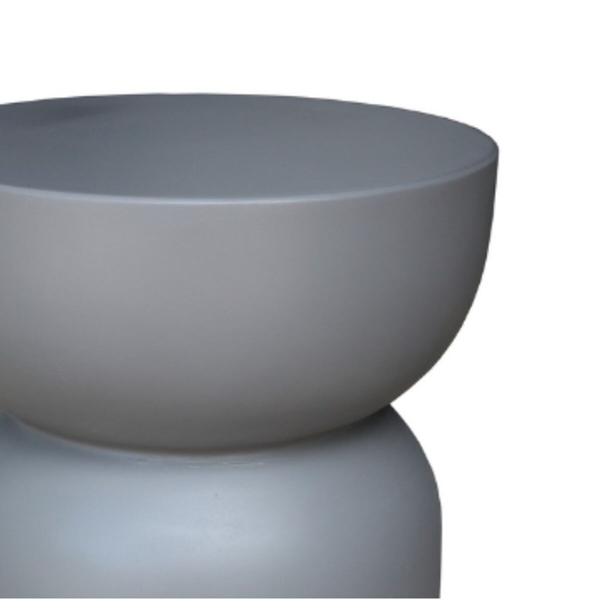 Sgabello Bacoli Grigio Cemento 33 x 33 x 46 cm