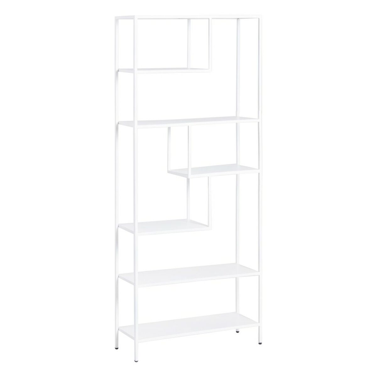 Scaffale SQUARE Metallo Bianco 80 x 26 x 180 cm