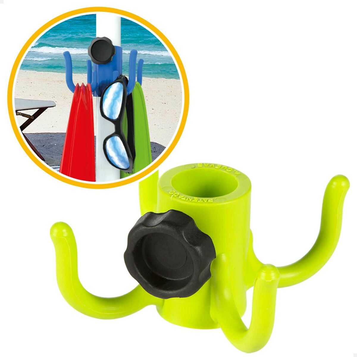 Appendino per ombrellone Colorbaby 11 x 5 x 11 cm Plastica (30 Unità)