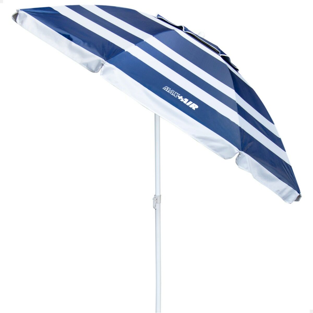 Ombrellone Aktive Azzurro/Bianco 200 x 198 x 200 cm Acciaio Alluminio (6 Unità)