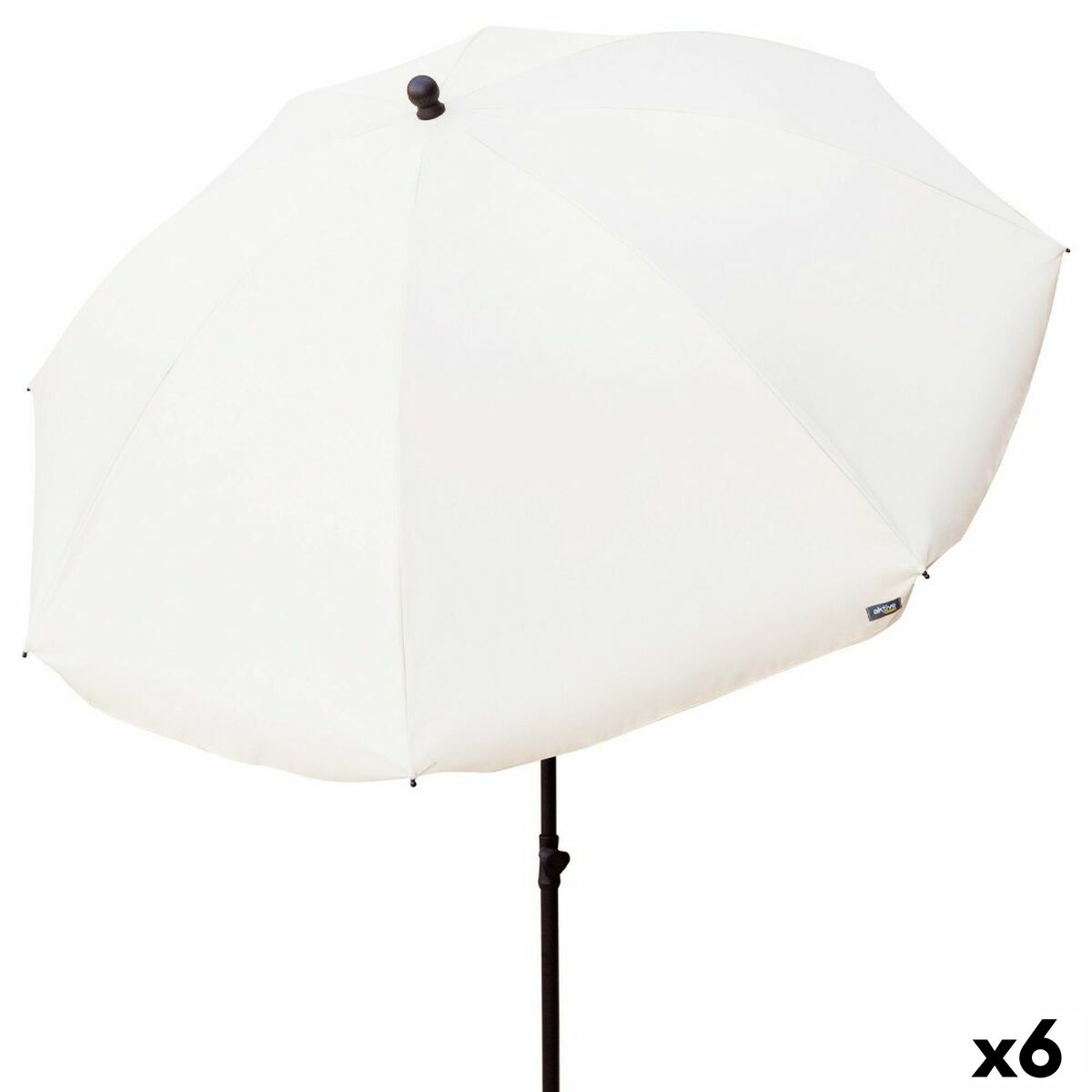 Ombrellone Aktive 240 x 230 x 240 cm Beige (6 Unità)