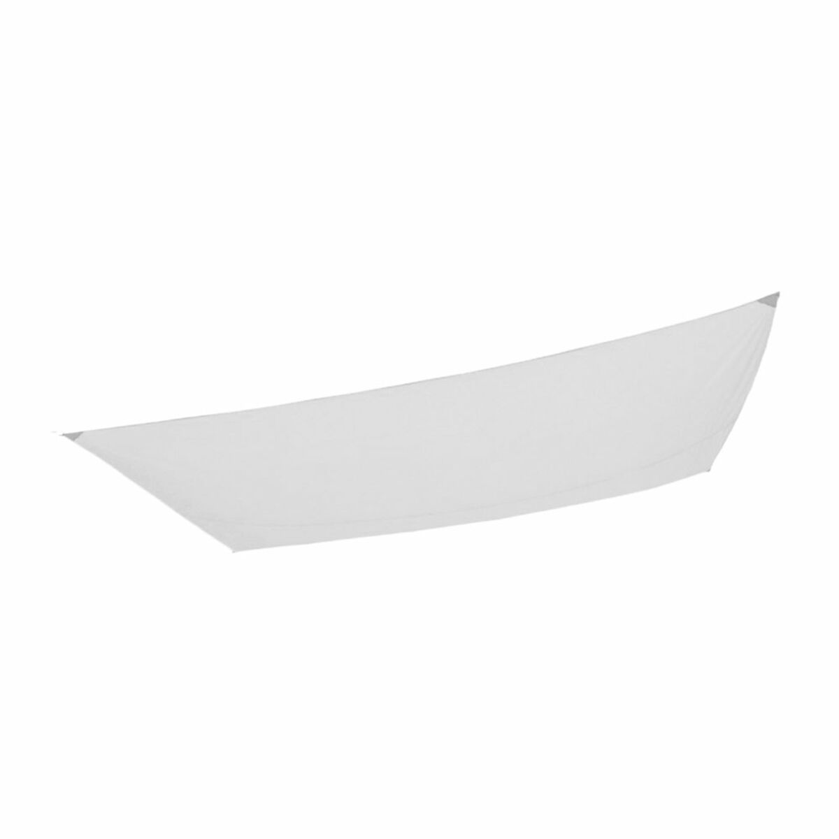 Tenda Aktive Triangolare 200 x 0,5 x 300 cm Poliestere Bianco (4 Unità)