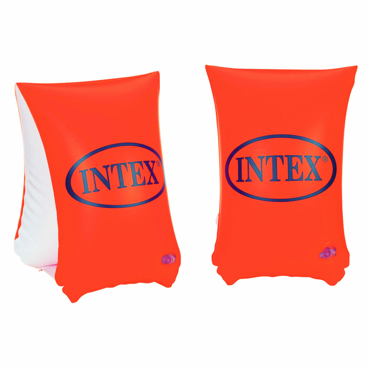Manicotti Intex Rosso Neon 30 x 15 cm (36 Unità)