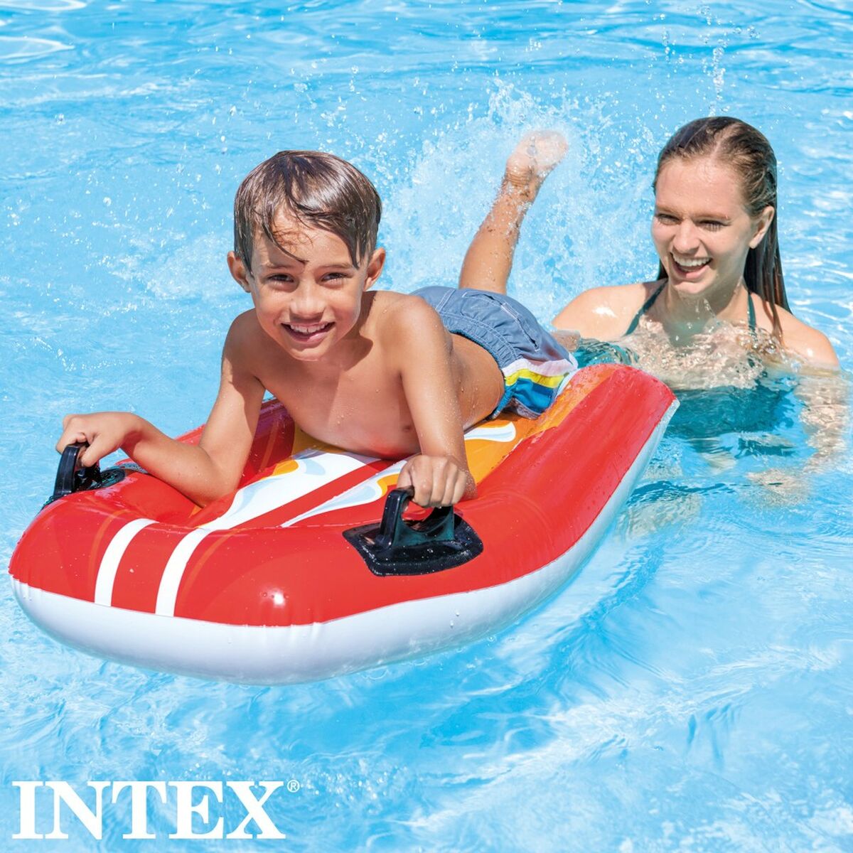 Salvagente Gonfiabile Intex Joy Rider Tavola da Surf 62 x 112 cm