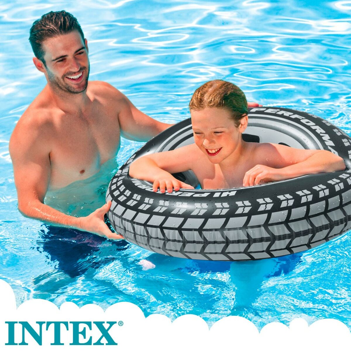 Ruota gonfiabile Intex 91 x 23 x 91 cm (24 Unità)