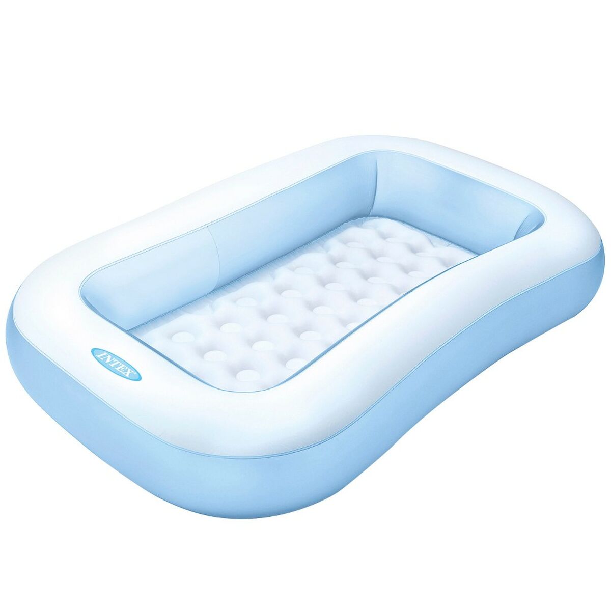 Piscina Gonfiabile per Bambini Intex Rettangolare Azzurro Bianco 166 x 25 x 100 cm 90 L (6 Unità)