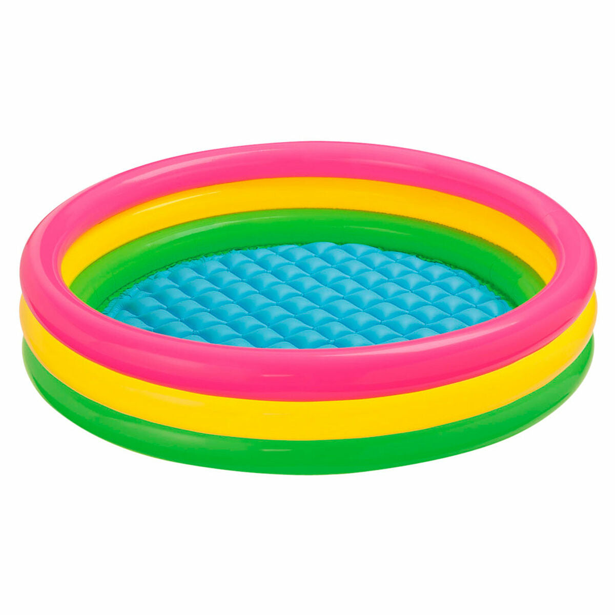 Piscina Gonfiabile per Bambini Intex Sunset Anelli 114 x 25 x 114 cm 131 L (6 Unità)